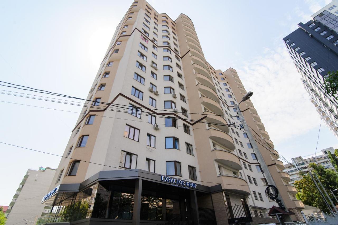 צ'יסינאו Luxury Exclusive Apartments Skyhouse Exfactor מראה חיצוני תמונה